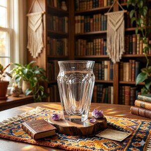 Vintage Baccarat Crystal "Nellie" Paneled Bud Vase (5 1/8")